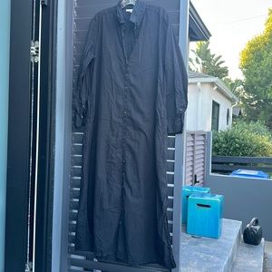 Long sleeve Xirena maxi dress - button down